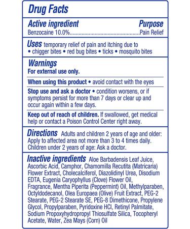 Chiggerex 2X Power Medicated Ointment | 10% Benzocaine | 1.75 Oz - Buy Online on GoSupps.com