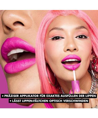 NYX Professional Makeup Liquid Lipstick - Matt Finish Icing on Top 12 | Moisturizing with Shea & Cocoa Butter | Bold Color for All Skin Types - Buy Online on GoSupps.com