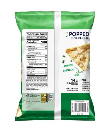 Quaker Rice Chips Sour Cream & Chive 5.5 Oz - Delicious Snack Option - Buy Online on GoSupps.com