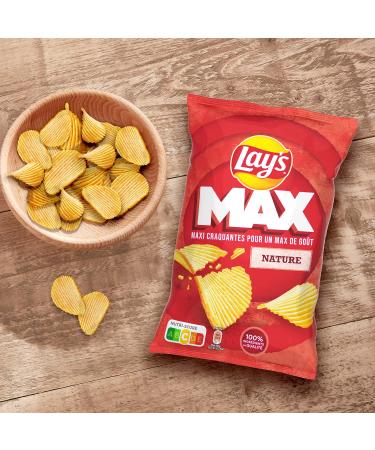 Lay's Maxi Craquantes Nature 145 g (L'emballage peut varier) - Buy Online on GoSupps.com