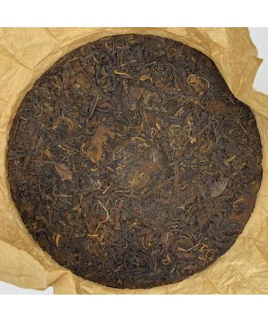 Pu-erh tea late 80s Ying Min Yuannian Qizi Cake Tea 357g Raw - Buy Online on GoSupps.com