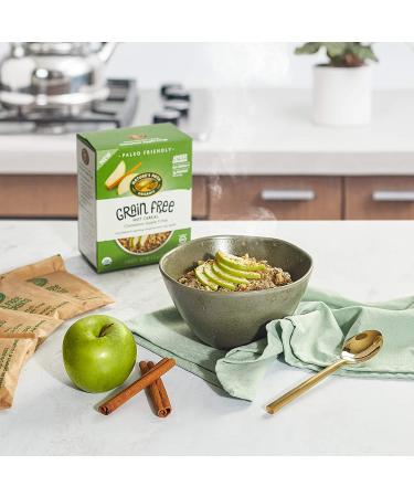 Nature's Path Organic Grain Free Hot Cereal - Cinnamon Apple Crisp 6.21 oz (4 Count) - Buy Online on GoSupps.com