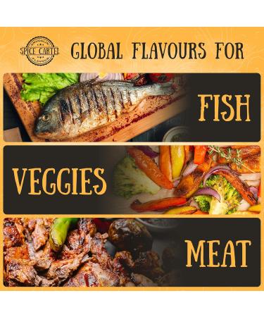 Authentic Asian Street Food Collection | Handcrafted Spice Mixtures & Handicrafts | Spice Cartell - 4x35G Eco-Friendly Bags - Buy Online on GoSupps.com