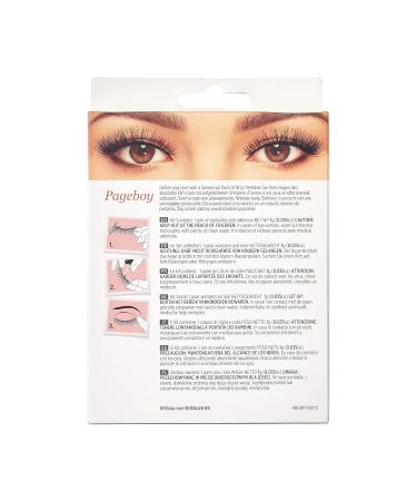 KISS Blowout Lash Collection 4 Pairs Reusable Artificial Eyelashes with Glue | Pageboy Style International Shipping Available - Buy Online on GoSupps.com