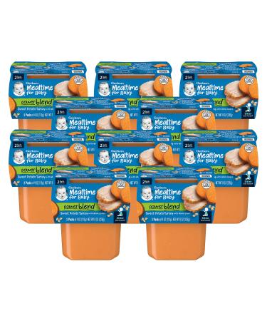 Gerber Sweet Potato Turkey with Whole Grains Dinner 2nd Foods 2 Pack 4 oz (113 g) Each