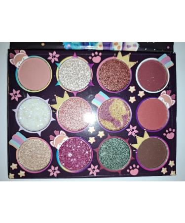 Colorful Rainbow Giraffe 12 Color Eyeshadow Palette | Vibrant Makeup for All Skin Tones - Buy Online on GoSupps.com