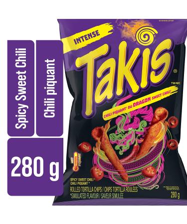 Takis Dragon Spicy Sweet Chili Rolled Tortilla Chips - 280g Snack - Buy Online on GoSupps.com