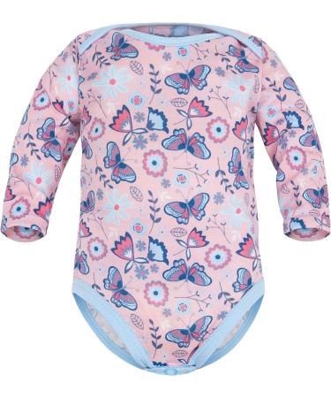 Sibinulo Baby Body Sleepsuits Romper | 100% Eco Cotton | Animals Flowers Multicolour | 3-6 Months - Buy Online on GoSupps.com