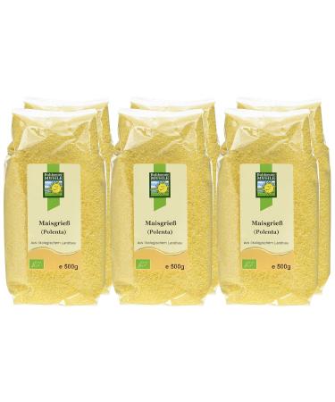 Bohlsener M hle Organic Corn Semolina (Polenta) - 6 Pack (6 x 500g) - Premium Quality for International Shipping - Buy Online on GoSupps.com
