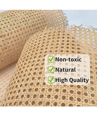 20W Cane Webbing 5ft Roll for Caning Projects - Natural Rattan Sheets (20x60 Size) - Buy Online on GoSupps.com