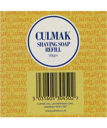 Culmak 85g Shaving Soap Refill - Premium Quality Grooming Essential - Buy Online on GoSupps.com