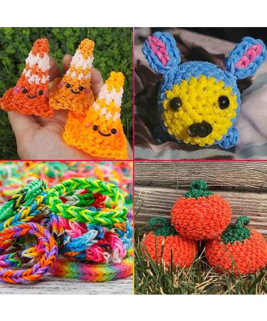 VENSEEN Rubber Band Bracelet Kit - 12000+ Loom Bracelet Making Set for Kids & Girls | DIY Crafting Gift in 28 Colors - Buy Online on GoSupps.com