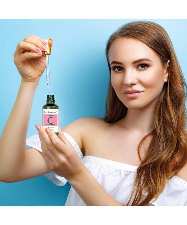 Dr. Brenner Vitamin C Serum Night Oil with Squalane & Rose Oil - 1 oz for Firm & Glowing Skin - Buy Online on GoSupps.com