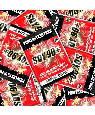 SOY 90+ Test Pack | 10 x 30 g Soy Protein Isolate Samples | 88% Protein | Vegan | Lactose Free | Non Genetically Modified Made in Germany | Various Tastes