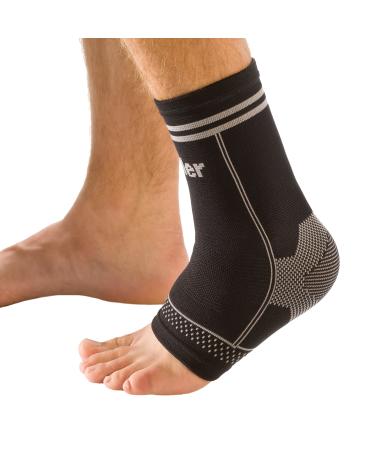 Mueller Sports Medicine 4-Way Ankle Support Sleeve  for Men and Women  Black  S/M - Buy Online on GoSupps.com