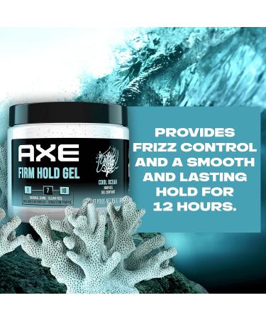 Buy Axe Hair Gel 12h Sweat Proof for Men - Cool Ocean Firm Hold 15 oz | Ideal Hair Styling for All-Day Hold - Buy Online on GoSupps.com