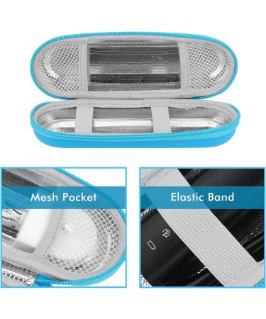 Electric Toothbrush Case for Philips Sonicare ProtectiveClean - Blue Mesh Holder for Charger - Compatible with 7500, 6500, 6100, 5100, 4100 Models - Buy Online on GoSupps.com