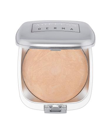 Ageless Derma Mineral Baked Foundation- A Vegan - Paraben - Gluten and Cruelty Free buildable Powder Makeup Foundation (Dover Beige)