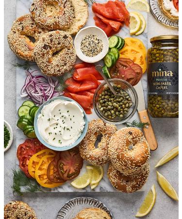 Mina Capers Non Pareil - Authentic Mediterranean Seasoning and Garnish, 7 oz - Buy Online on GoSupps.com