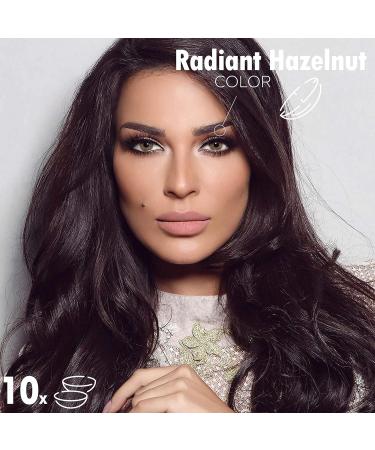 Buy Bella 1-Day Colored Contact Lenses Radiant Hazelnut - Perfect Natural Look for Dark Eyes - No Prescription Needed - Buy Online on GoSupps.com