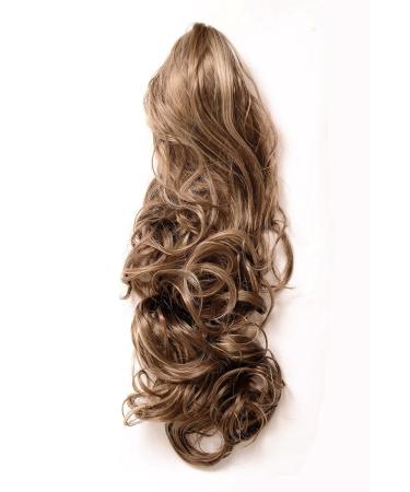 Buy Wig Me Up Tyq 2169-14-26 Large Light Brown Blonde Wavy Curly Hair - Voluminous 55 cm Braid Power Board - Buy Online on GoSupps.com