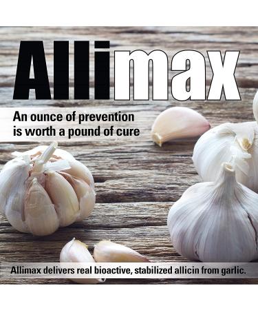 Allimax Pro 450mg 100 Vegicaps - Spanish Garlic Supplement for Immune Support | Professional Strength Allicin Extract - Buy Online on GoSupps.com
