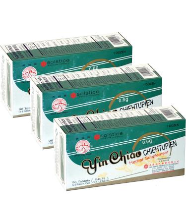 YIN CHIAO Chieh TU PIEN - Herbal Respiratory Support Supplement (Pack of 3) - Buy Online on GoSupps.com