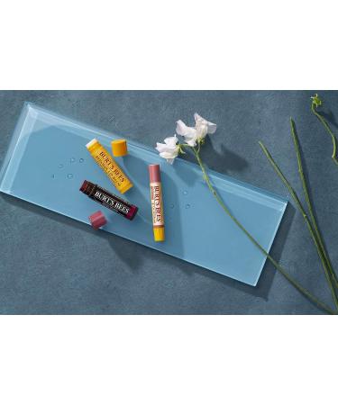 Burt's Bees Red Dahlia Tinted Lip Balm with Shea Butter - Natural & Moisturizing - 1 Tube - Buy Online on GoSupps.com