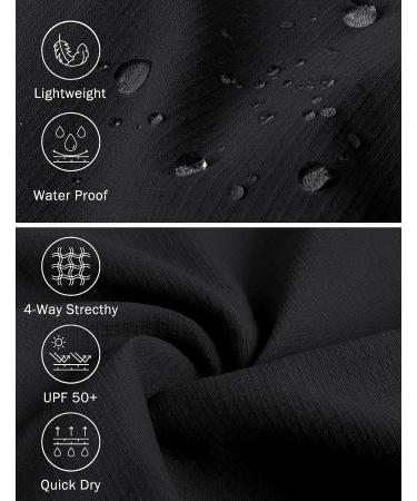 G Gradual Men's Ripstop Tactical Cargo Pants | Waterproof Stretch Hiking Pants for Men - Black, Large - Buy Online on GoSupps.com