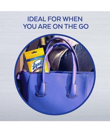 Lysol Disinfecting Wipes - Lemon & Lime Blossom To-Go Flatpack 15 ct. (Pack of 6) - Buy Online on GoSupps.com