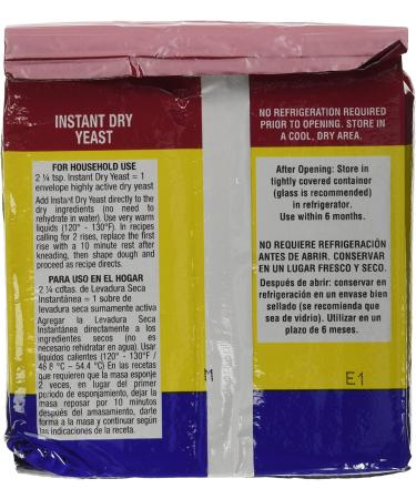 Fleischmann's Instant Yeast 2 x 16 oz. Bags - 16 Ounce Pack of 2 - Buy Online on GoSupps.com
