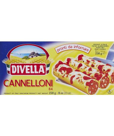 CANNELLONI DA 250 GRAMMI PRONTI DA INFORNARE DIVELLA (082683)