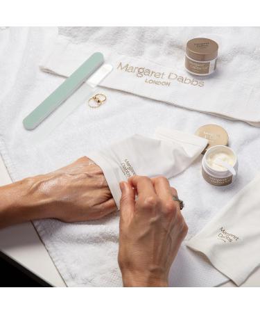 Margaret Dabbs Pure Overnight Hand Mask Softens Fine Lines and Boosts Firmness Rose and Lemon Scented 35ml - Buy Online on GoSupps.com