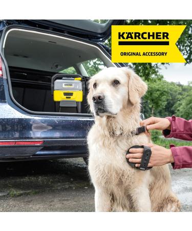 K rcher OC 3 Pet Accessory Box - Cone Jet Nozzle Fur Cleaning Brush & Towel - Perfect for Pet Care - International Shipping Available - Buy Online on GoSupps.com
