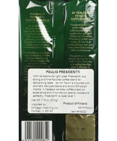 Paulig Presidentti Coffee: Authentic Finnish Import - Buy Online on GoSupps.com