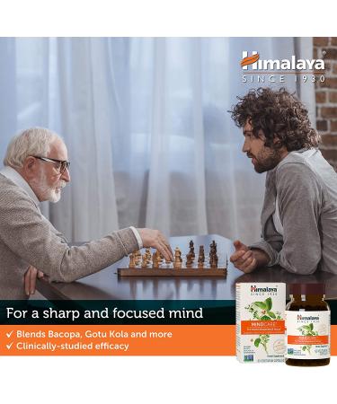 Himalaya MindCare 60 Vegetarian Capsules | Natural Support for Mental Clarity & Focus - Buy Online on GoSupps.com