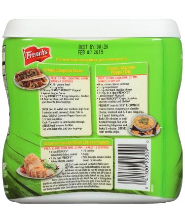French's Crispy Jalape os 5 oz - Irresistible Crunch and Heat - Buy Online on GoSupps.com