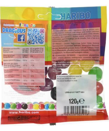 Haribo Dragibus Soft 120g - Pack of 10 - Buy Online on GoSupps.com