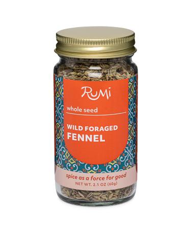 RUMI SPICE Foraged Whole Seed Fennel, 2.1 OZ