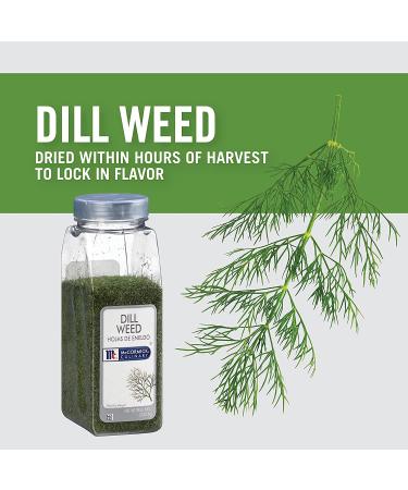 McCormick Culinary Dill Weed 5 oz - Premium Back of House Seasoning for Stuffings, Dips, Soups, Seafood - 5 Ounce Container (Pack of 1) - Buy Online on GoSupps.com