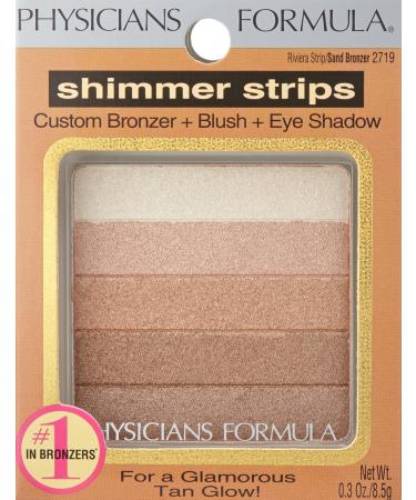 Buy Physicians Formula Shimmer Strips Riviera Strip/Sand Bronzer - 0.3 oz | Best International Shipping - Buy Online on GoSupps.com