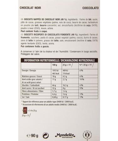 LU Mikado Biscuits Covered with Dark Chocolate 90g - Buy Online on GoSupps.com