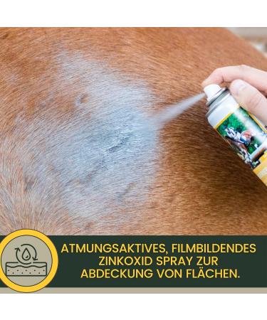 Zinc Ointment & Spray for Dogs & Horses | Wound Healing Protection | 2x250ml Zinc Oxide Solution - Buy Online on GoSupps.com