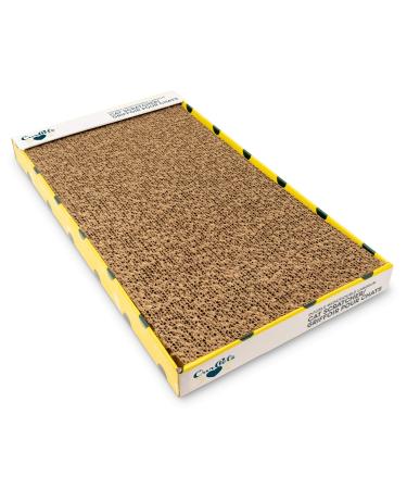 OurPets The Wave Curved Catnip Cat Scratcher (Cat Toys for Indoor Cats, Catnip Toys, Cat Gifts & Cat Toys Interactive) Includes Cosmic Catnip- North-American Grown Catnip Far-N-Wide Pack of 1