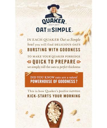  Quaker Oats Quaker Oat So Simple Sweet Cinnamon Porridge 10 x 33g - Buy Online on GoSupps.com