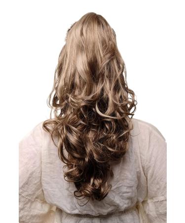 Buy Wig Me Up Tyq 2169-14-26 Large Light Brown Blonde Wavy Curly Hair - Voluminous 55 cm Braid Power Board - Buy Online on GoSupps.com