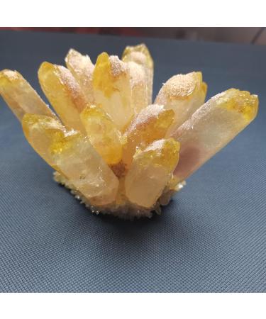 Home Decoration 1pcs Natural Citrine Phantom Quartz Crystal Cluster Specimen Stones (Size : 400-500g) - Buy Online on GoSupps.com