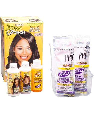Profectiv Mega Growth Therapeutic No-Lye Relaxer Super - Smoothing Cream for Relaxing Hair - Buy Online on GoSupps.com