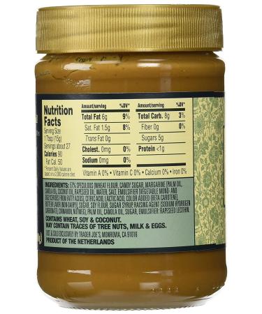 Trader Joe's Speculoos Cookie Butter 14.1 Oz - Pack of 2 | Delicious Spread - Buy Online on GoSupps.com