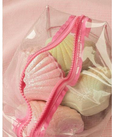 Holler and Glow Beauty and The Shell Shell Shaped Bath Fizzer - Buy Online on GoSupps.com